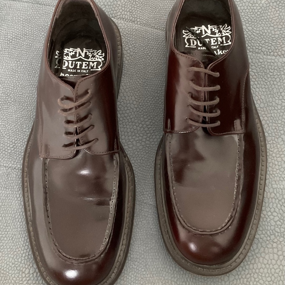 Dutenm shoemaker Italy leather classic shoes